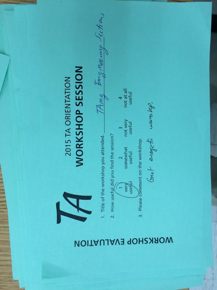 TA Orientation feedback 2017-8