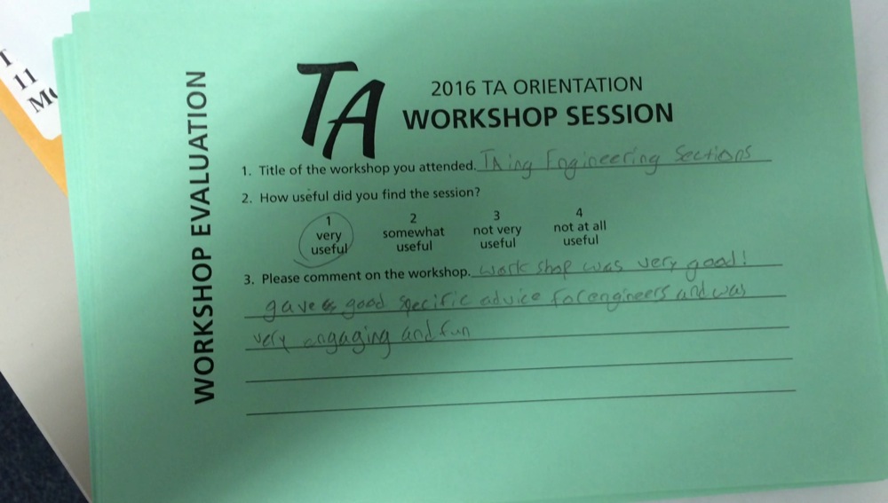 TA Orientation feedback 2017-20