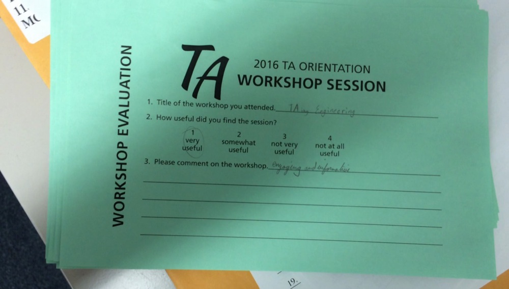 TA Orientation feedback 2017-9