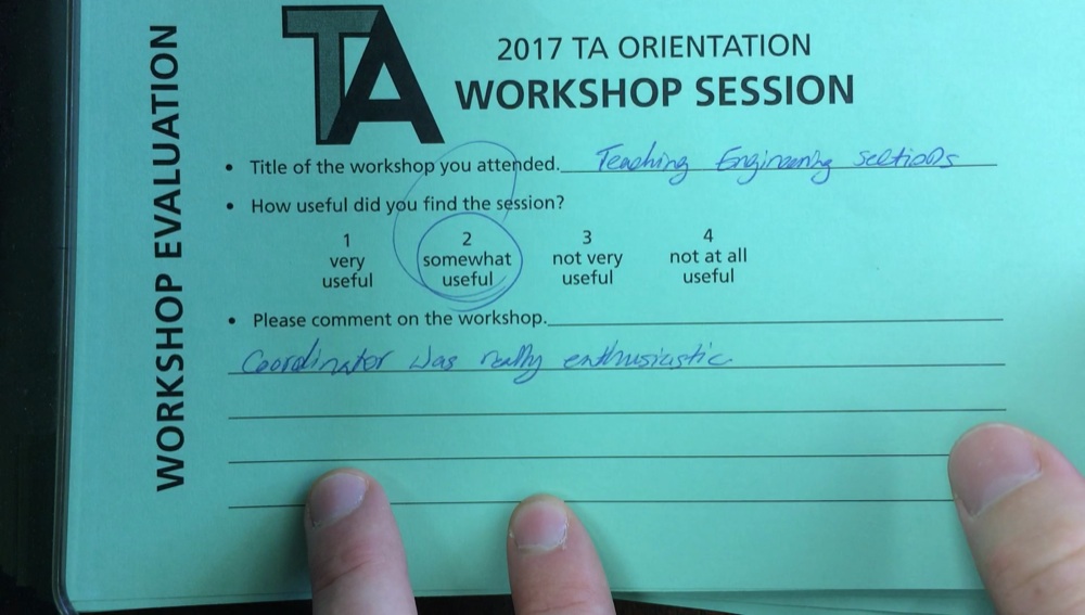 TA Orientation feedback 2017-21